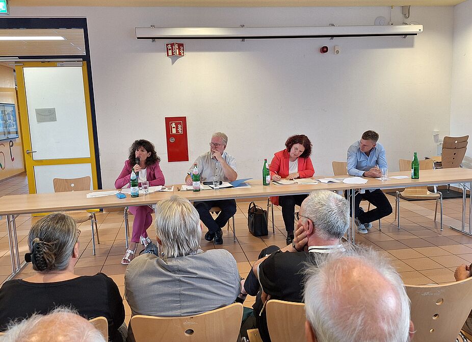 Podiumsdiskussion in Sprockhövel Podiumsdiskussion in Sprockhövel