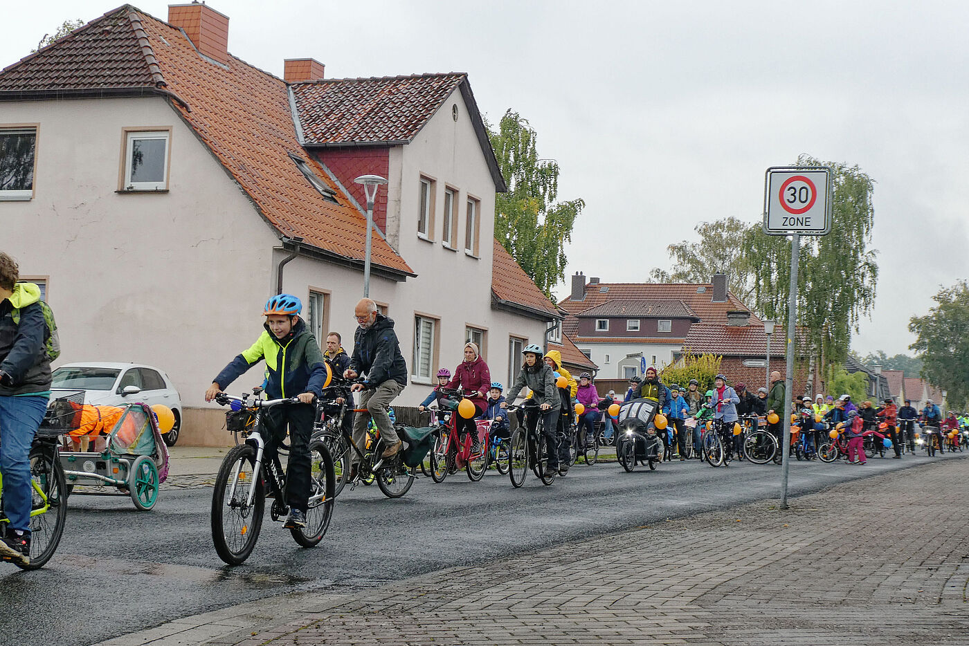 Kidical Mass in Soltau am 24.9.22