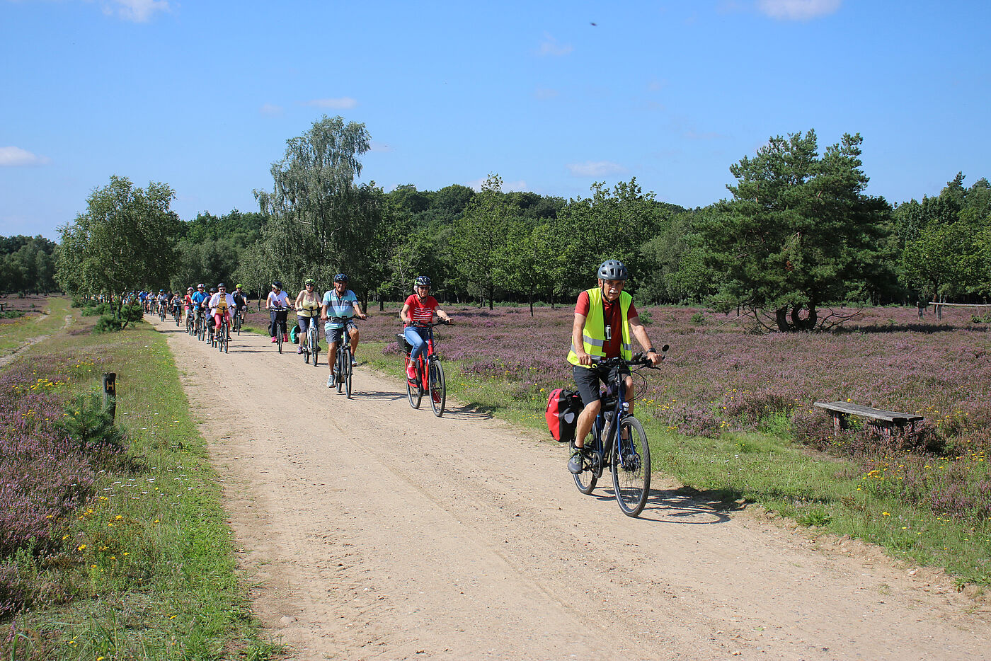 ADFC-Tagestour duch die Heide