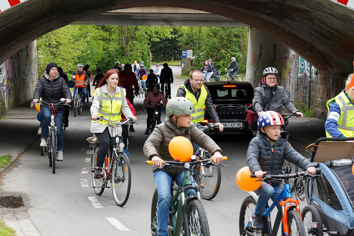 Kidical Mass im Mai 2023 in Soltau