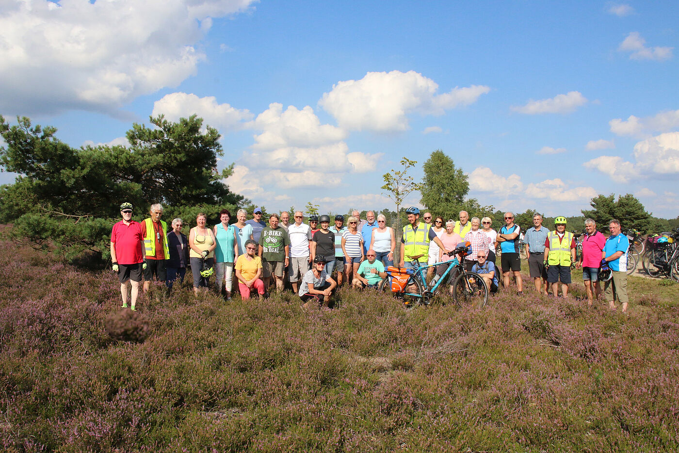 ADFC-Tagestour duch die Heide