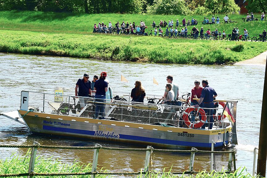 Allerfähre bei Otersen Allerfähre bei Otersen