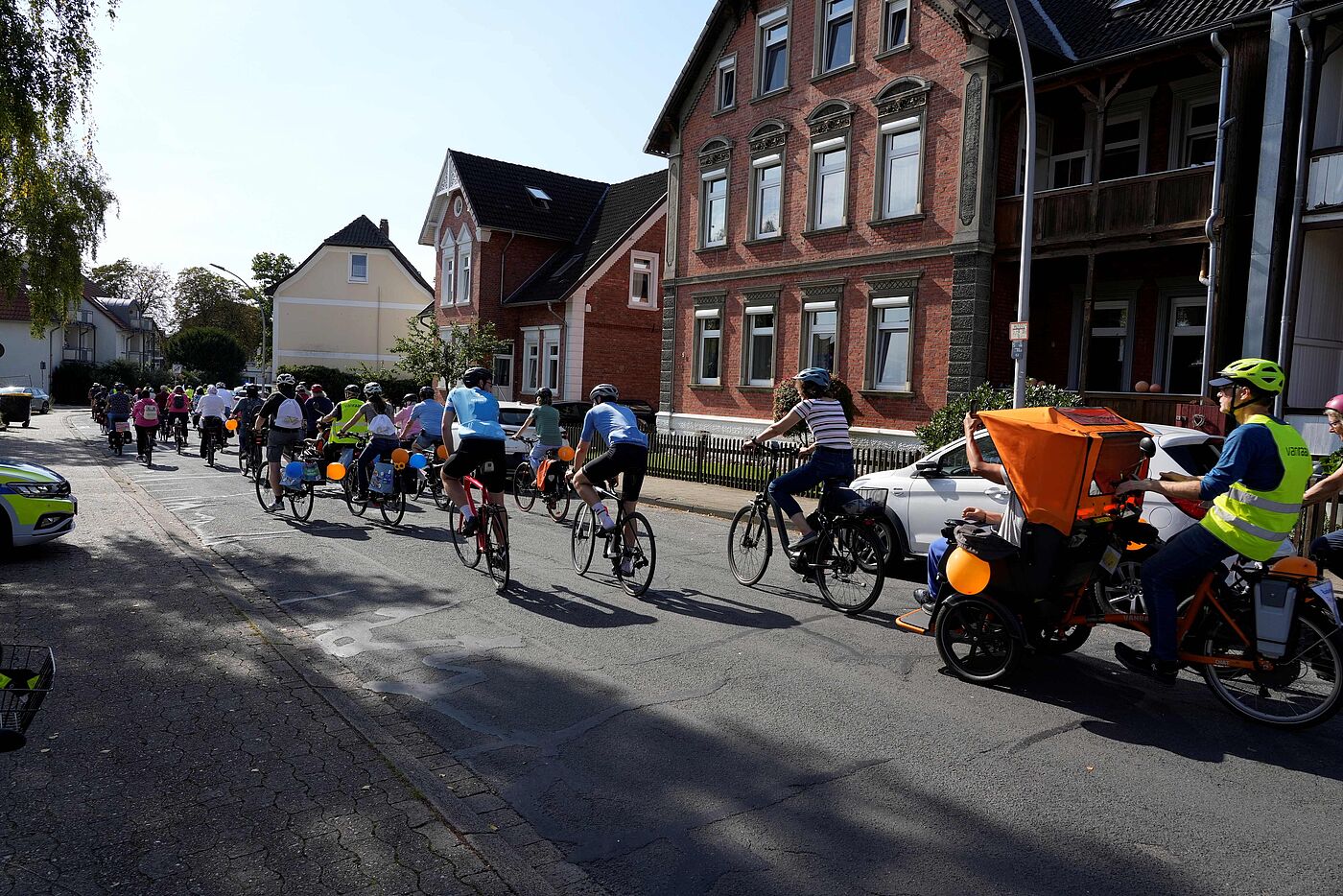 Kidical Mass in Walsrode Für sichere Radwege - Kidical Mass Fahrrad-Demo in Walsrode