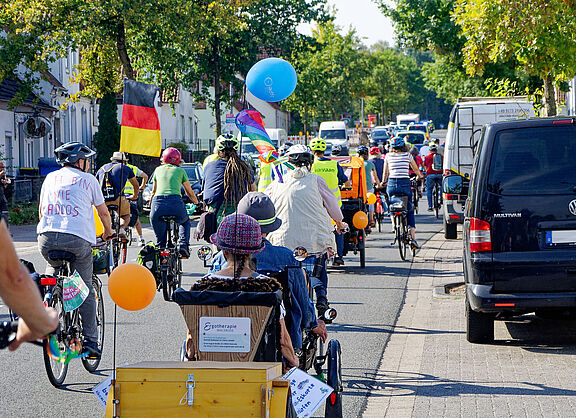 Demonstrationszug in Walsrode