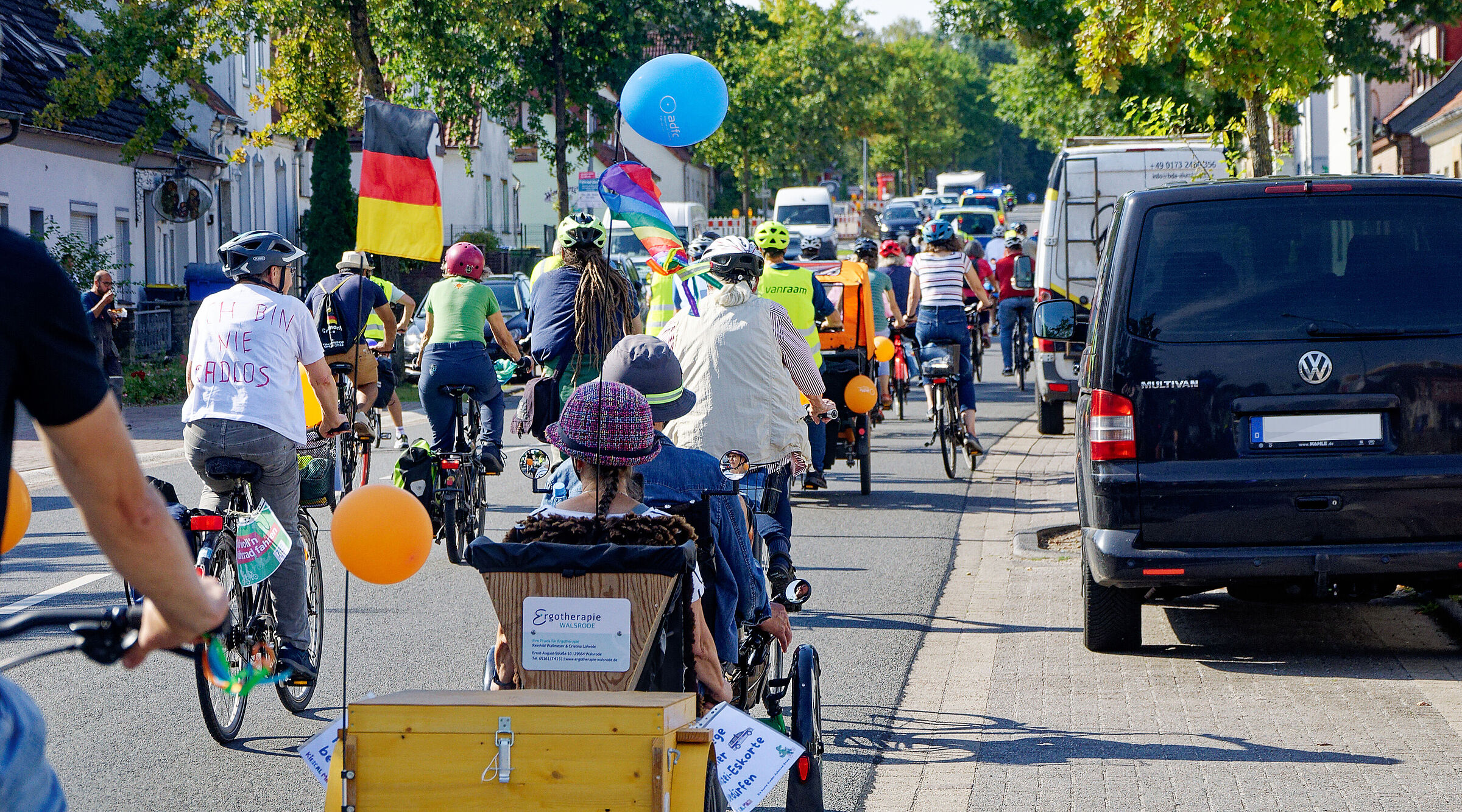 Demonstrationszug in Walsrode