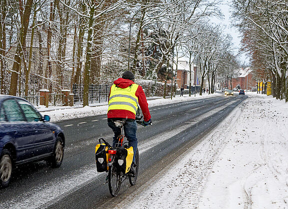 Radfahren im Winter