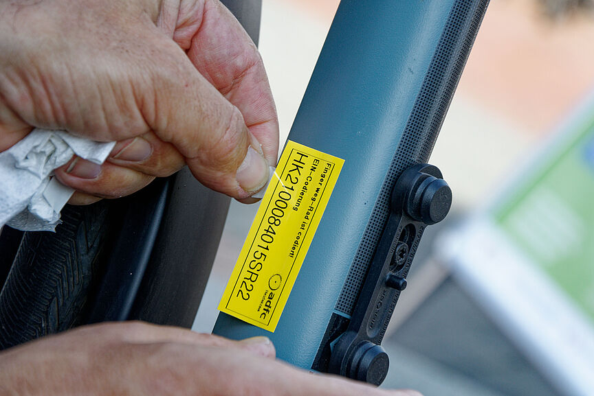 Codierung gegen Fahrradklau Codierung gegen Fahrradklau