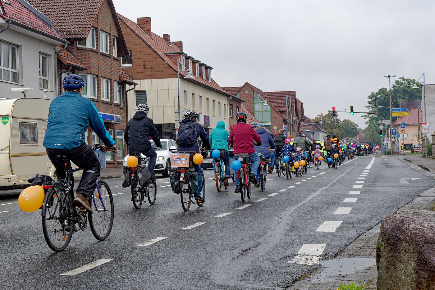 Kidical Mass in Soltau am 24.9.22