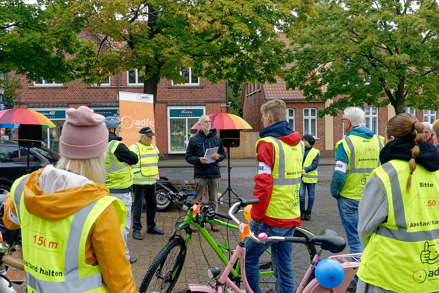 Kidical Mass in Soltau am 24.9.22