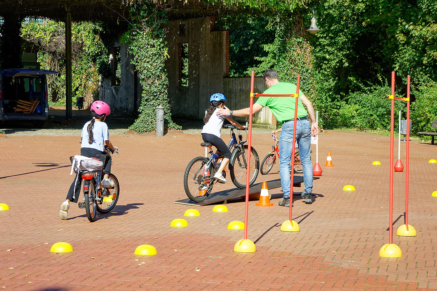 Fahrradparcour der Verkehrswacht Heidekreis Fahrradparcour der Verkehrswacht Heidekreis