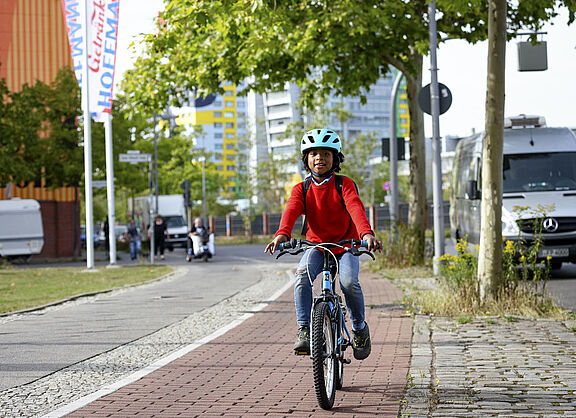 Auf guter Infrastruktur können alle sicher Radfahren