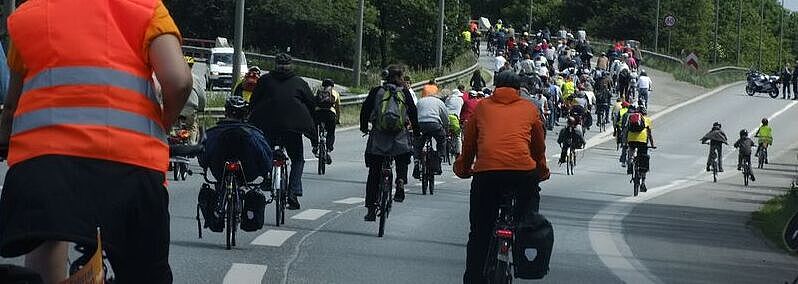 Fahrradsternfahrt Hamburg